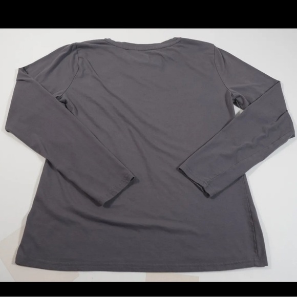 Columbia Women's Gray Long Sleeve Pocket T-Shirt Sz S Small - Picture 2 of 4
